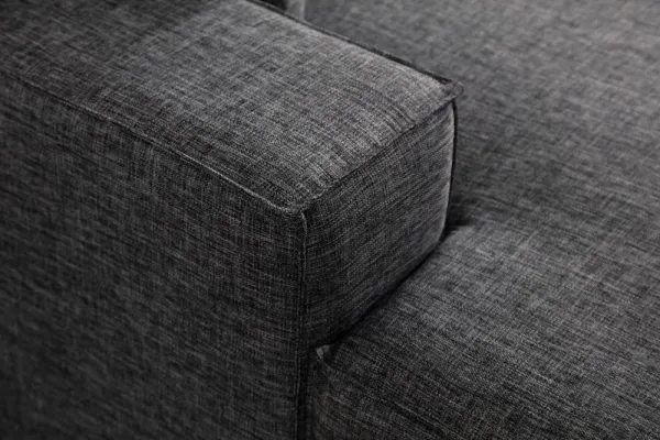 Rohová rozkladacia pohovka Pırlo Corner Left - Dark Grey