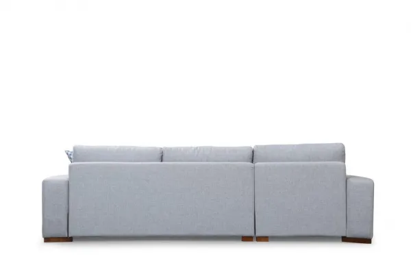 Hanah Home Rohová sedací souprava Loop 290 cm šedá levá
