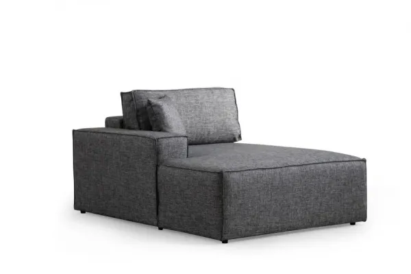 Rohová rozkladacia pohovka Pırlo Corner Left - Dark Grey
