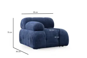 Dvojmiestna pohovka Petite 2 - Night Blue