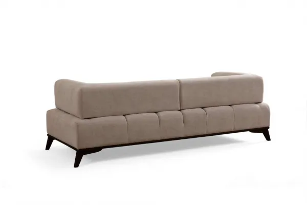 Trojmiestna pohovka Hera - Cream, Black