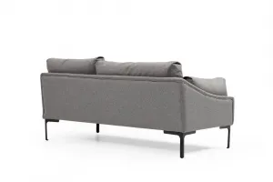 Rohová sedacia súprava / Rohová pohovka Leo Corner Right - Grey