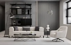 Kreslo ušiak Gio Bergere - White