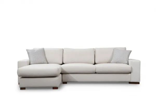 Hanah Home Rohová sedací souprava Loop 270 cm béžová levá