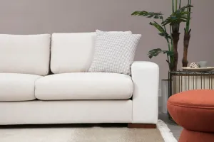 Hanah Home Rohová sedací souprava Loop 270 cm béžová levá