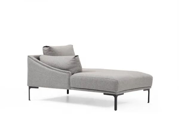 Hanah Home Rohová sedací souprava Leo 255 cm šedá levá
