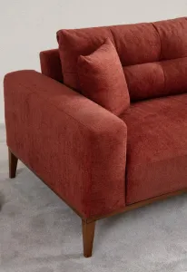 Trojmiestna rozkladacia pohovka Sinor 3 Seater - Tile Red