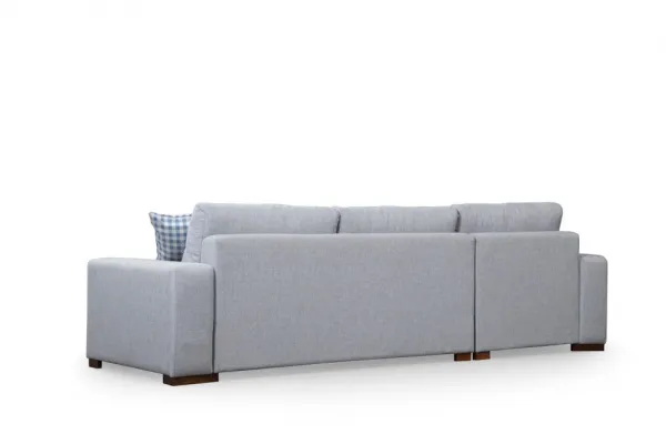 Hanah Home Rohová sedací souprava Loop 290 cm šedá levá