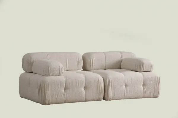 Dvojmiestna pohovka Doblo 2 Seater ( L1-1R) Cream Bouclette