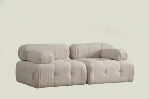 Dvojmiestna pohovka Doblo 2 Seater ( L1-1R) Cream Bouclette