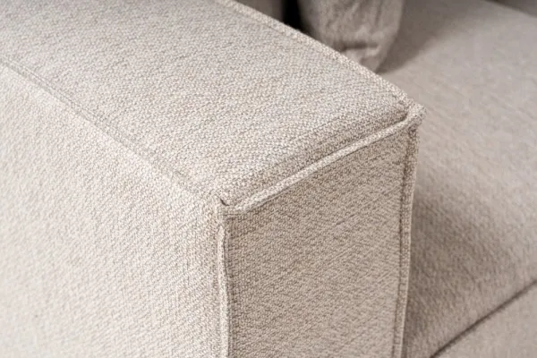 Hanah Home Rohová sedací souprava Sora 430 cm pískově béžová pravá
