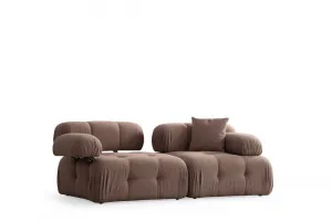 Dvojmiestna pohovka Doblo 2 Seater ( L1-1R) - Cappuccino