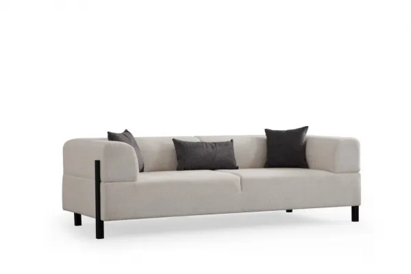 Trojmiestna pohovka Gio 3 Seater - White
