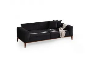 Trojmiestna rozkladacia pohovka Sinor 3 Seater - Anthracite