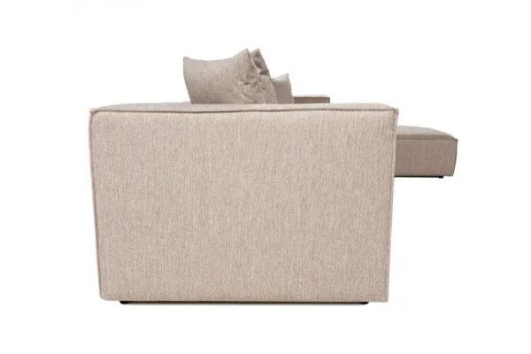Hanah Home Rohová sedací souprava Sora 430 cm pískově béžová pravá