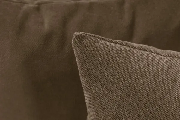 Hanah Home Rohová sedací souprava Sora 430 cm hnědá pravá