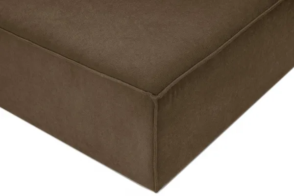 Hanah Home Rohová sedací souprava Sora 430 cm hnědá pravá
