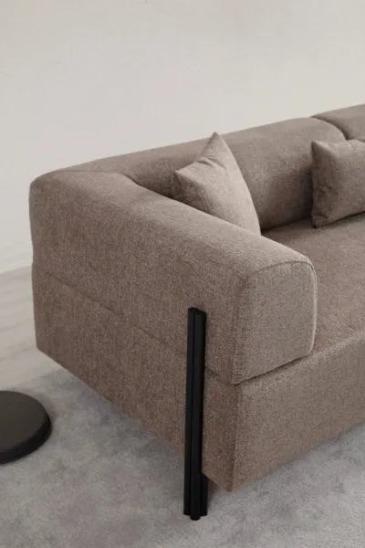 Trojmiestna pohovka Gio 3 Seater - Brown
