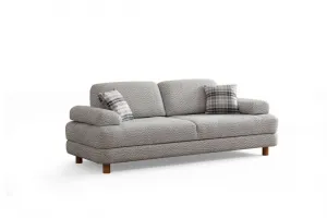 Trojmiestna rozkladacia pohovka Nice 3 Seater - Cream, Blue