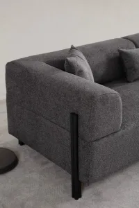 Trojmiestna pohovka Gio 3 Seater - Anthracite
