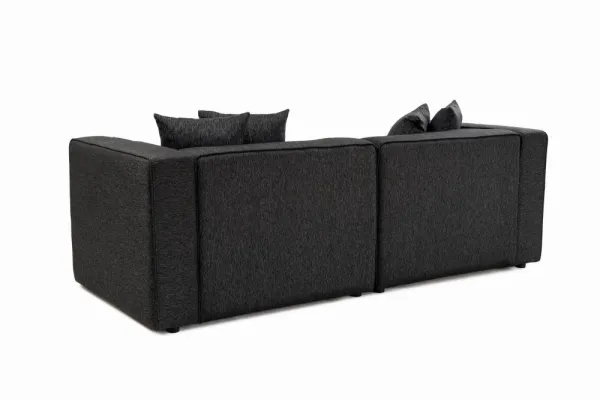 Rohová sedacia súprava / Rohová pohovka Mora XL Corner Right (L1-CHLRight) - Anthracite