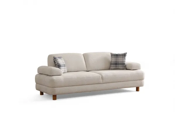 Trojmiestna rozkladacia pohovka Nice 3 Seater - Cream