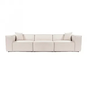Trojmiestna pohovka Lora 3 Seater - Light Brown