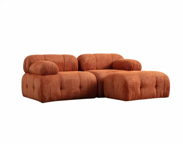 Rohová sedacia súprava / Rohová pohovka Petite 2 - Orange