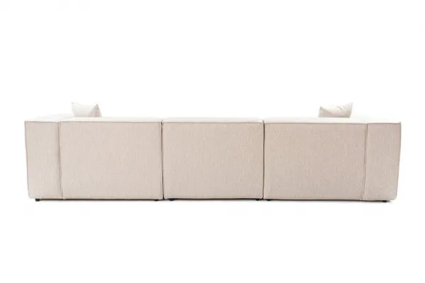Trojmiestna pohovka Lora 3 Seater - Light Brown