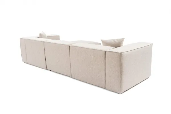 Trojmiestna pohovka Lora 3 Seater - Light Brown