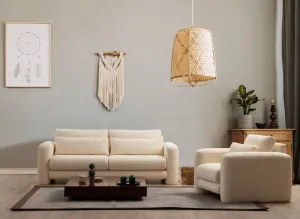Kreslo ušiak Lily Beige - Wing