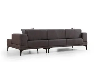 Rohová rozkladacia pohovka Horizon Right - Dark Grey