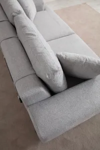 Trojmiestna pohovka Eti Oak 3 Seater -Grey