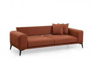 Trojmiestna pohovka Kenzo 3 - Tile Red