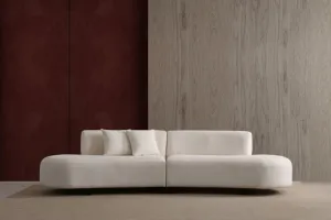Rohová sedacia súprava / Rohová pohovka Pars Cream (1L + 1R) - Corner v2