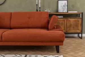 Trojmiestna rozkladacia pohovka Mustang - Orange