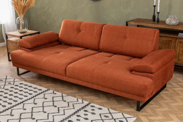 Trojmiestna rozkladacia pohovka Mustang - Orange