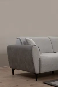 Trojmiestna rozkladacia pohovka Aren - Grey