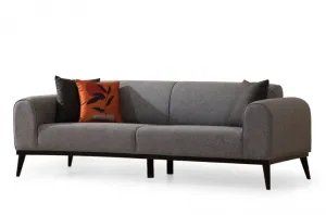 Trojmiestna rozkladacia pohovka Kapri 3 Seater - Light Grey