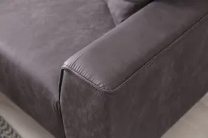 Rohová sedacia súprava / Rohová pohovka New Petra L Corner - Anthracite