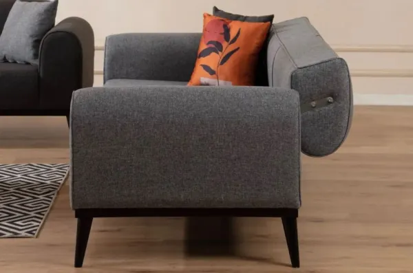 Trojmiestna rozkladacia pohovka Kapri 3 Seater - Light Grey