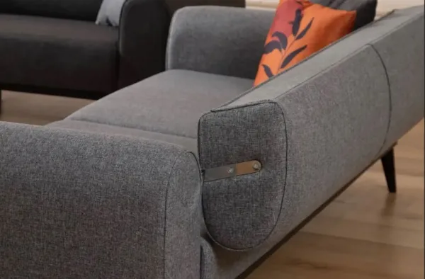 Trojmiestna rozkladacia pohovka Kapri 3 Seater - Light Grey