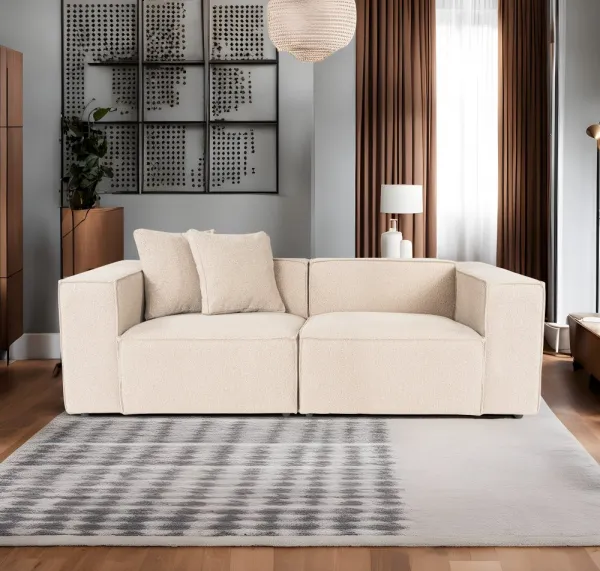 Dvojmiestna pohovka Lora 2 Seater - Peach