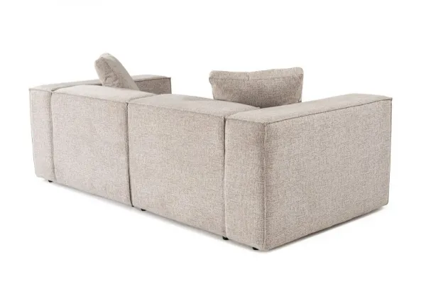 Hanah Home Dvoumístná pohovka Lora 220 cm mocha