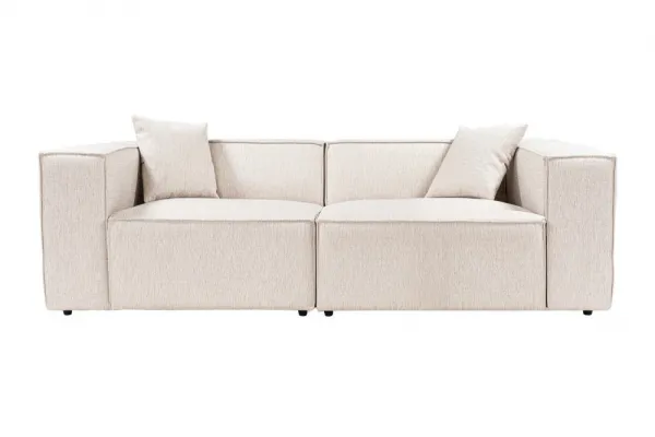 Dvojmiestna pohovka Lora 2 Seater - Light Brown