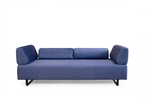 Hanah Home Třímístná pohovka Infinity 220 cm modrá