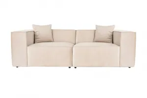 Dvojmiestna pohovka Lora 2 Seater - Cream