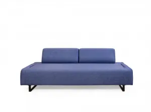 Hanah Home Třímístná pohovka Infinity 220 cm modrá