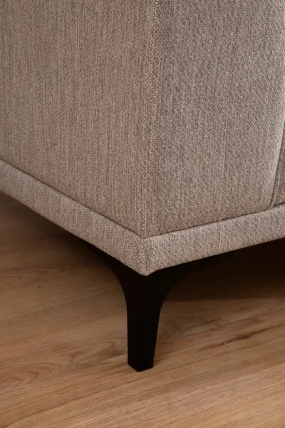 Hanah Home Rohová sedací souprava Petra 250 cm bílá pravá