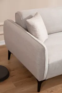 Hanah Home Rohová sedací souprava Belissimo 270 cm bílá pravá
